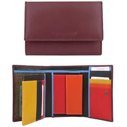 Picture of PORTAFOGLIO DONNA BIAGIOTTI BORDEAUX 1pz VERA PELLE
