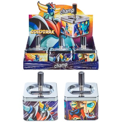 Picture of PORTACENERE DA TAVOLO EXPO 6pz PUSH GOLDORAK