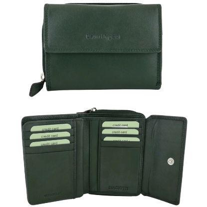 Picture of PORTAFOGLIO DONNA BIAGIOTTI VERDE 1pz VERA PELLE