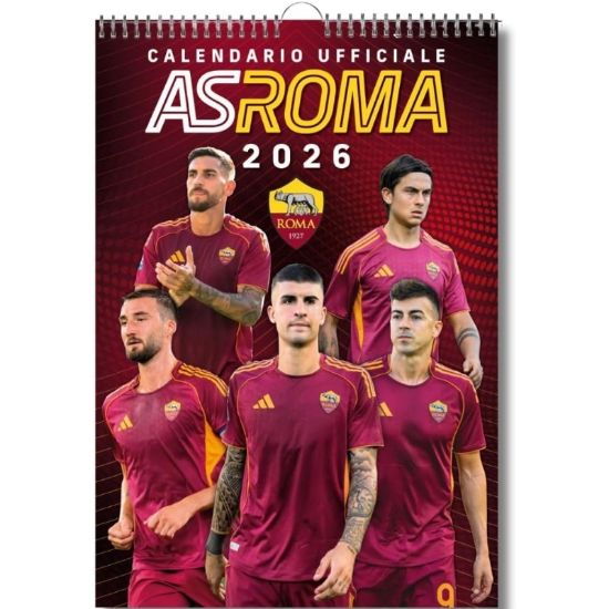 Immagine di CALENDARI UFFICIALE ROMA 1pz VERTICALE 2026
