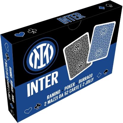 Immagine di CARTE DA GIOCO RAMINO CALCIO INTER 1pz RAMINO / POKER