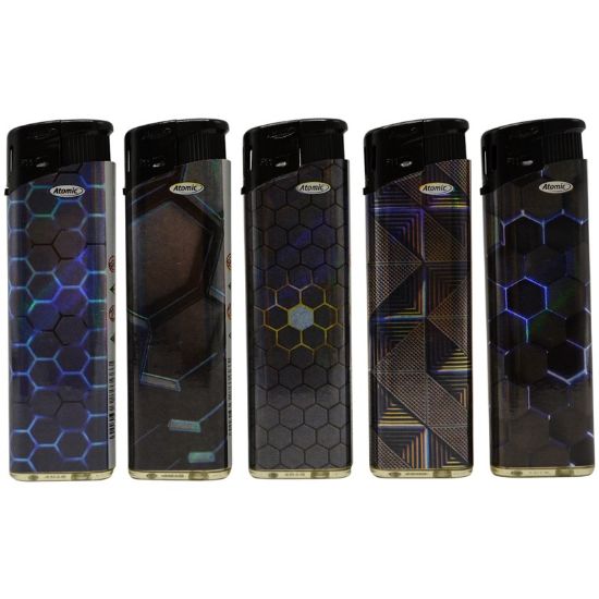 Picture of ACCENDINO ATOMIC ELETTRONICO 50pz HOLOGRAPHIC OCTAGON