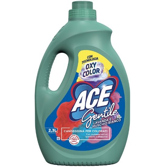 Picture of DETERGENTE ACE CANDEGINA GENTILE 2,3lt MUSCHIO BIANCO