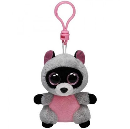 Immagine di PELUCHES BEANIE BELLIES CLIPS 10cm - 1pz ROCCO PORTACHIAVI