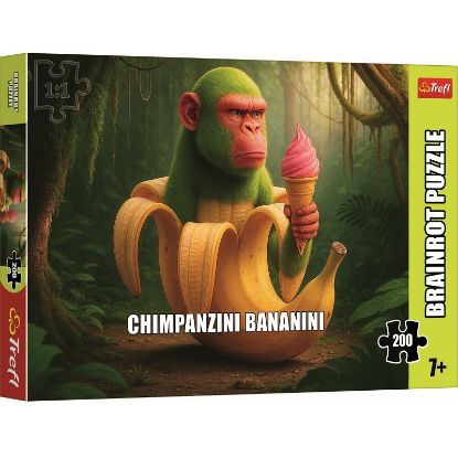 Picture of GIOCHI PUZZLE BRAINROT 200pz Chimpanzini  Bananini