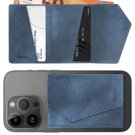 Picture of PORTAFOGLIO UNISEX 1pz ETRES2 SMART EASY DARK BLUJEANS + SCATOLA REGALO E BORSA