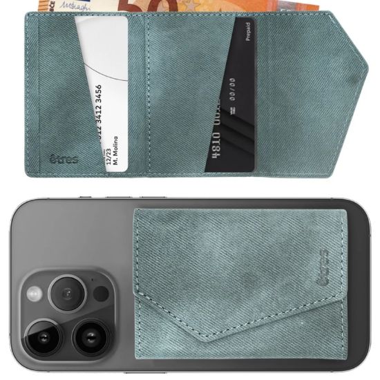 Picture of PORTAFOGLIO UNISEX 1pz ETRES2 SMART EASY LIGHT BLUJEANS + SCATOLA REGALO E BORSA