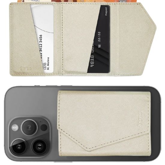 Picture of PORTAFOGLIO UNISEX 1pz ETRES2 SMART EASY SAFFIANO WHITE + SCATOLA REGALO E BORSA