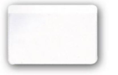 Immagine di PORTA CARDS MORBIDO 1POSTO 100pz CRISTAL SATINATO 9,8x6,4cm