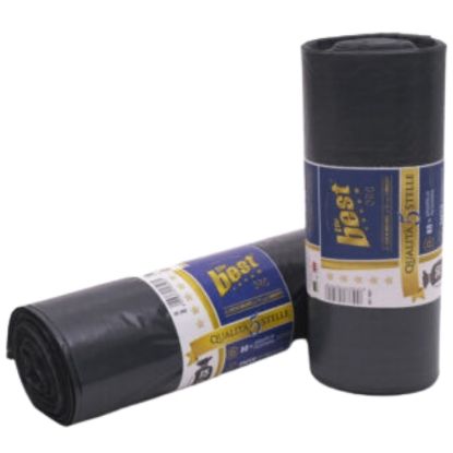 Picture of SACCHETTI IMMONDIZIA 72x110cm 950gr 12pz PESANTI NERI