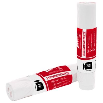 Picture of SACCHETTI IMMONDIZIA 50x60cm 100gr 20pz NEUTRI