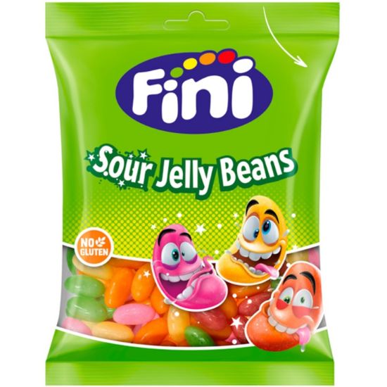 Immagine di FINI BUSTA 85gr 12pz SOUR JELLY BEANS