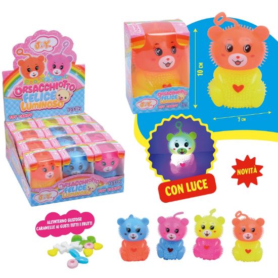 Immagine di JOY ORSACCHIOTTO FELICE LUMINOSO 12pz - JOYGUM