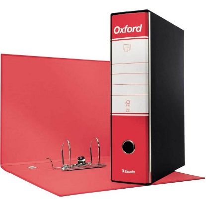 Picture of REGISTRATORE OXFORD DORSO 8 PROTOCOLLO ROSSO 1pz