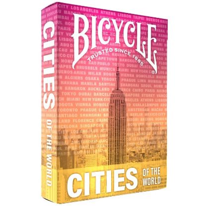 Picture of CARTE DA POKER BICYCLE 1pz Cities of the World