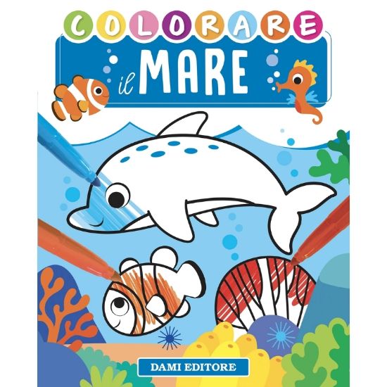 Picture of GIUNTI LIBRI COLORARE IL MARE - MATITONE