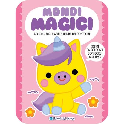 Immagine di GIUNTI LIBRI MONDI MAGICI - COLORO FACILE - MATITONE