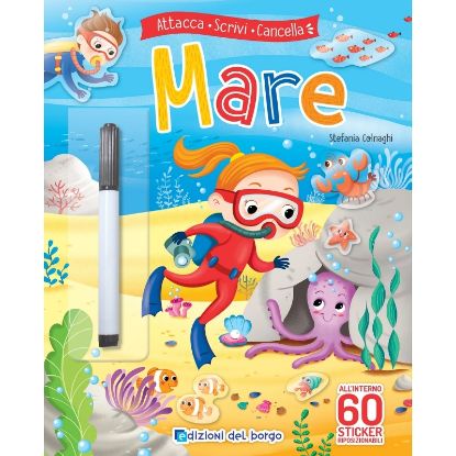 Immagine di GIUNTI LIBRI MARE (IL) - ATTACCA SCRIVI CANCELLA - MATITONE