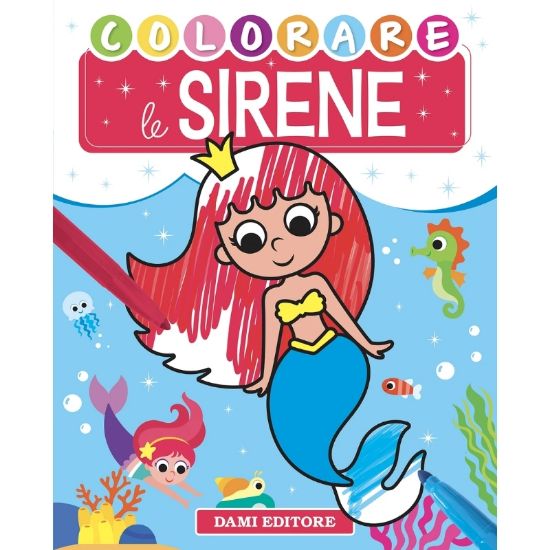 Picture of GIUNTI LIBRI COLORARE LE SIRENE - MATITONE