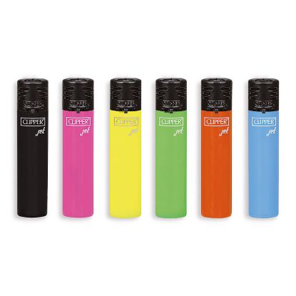 Picture of ACCENDINO CLIPPER JET FLAME 48pz SHINY