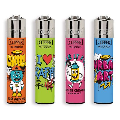 Picture of ACCENDINO CLIPPER PIETRINA 48pz STREET CHILL