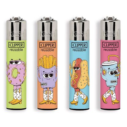 Picture of ACCENDINO CLIPPER PIETRINA 48pz FOOD FOR THOUGHT + LB