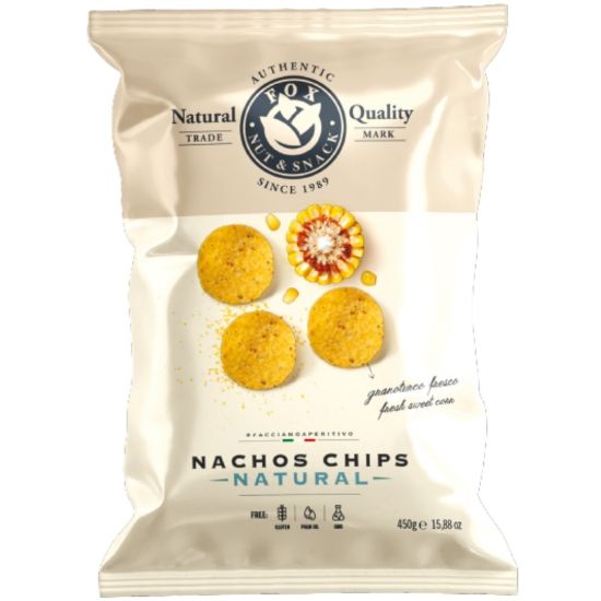 Picture of PATATINE NACHOS 450gr 6pz CHIPS ROUND - aperitivo