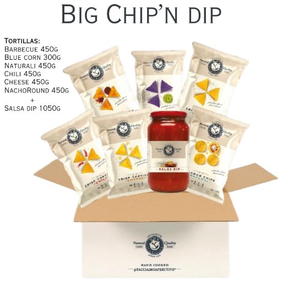 Picture of PATATINE MIX 7pz BIG CHIP'N DIP MIX - aperitivo