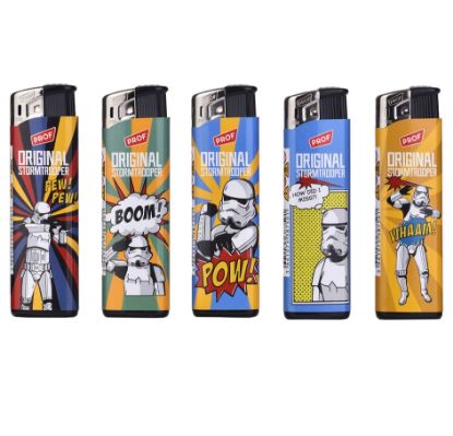 Immagine di ACCENDINO PROF ELETTRONICO 50pz STORMTROOPER