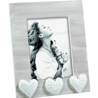 Immagine di CORNICE 13X18cm MDF LOVE CUORI 13X18 RESINA