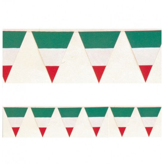 Picture of BANDIERINE ITALIA FESTONE 3,65mt 20x30cm PVC