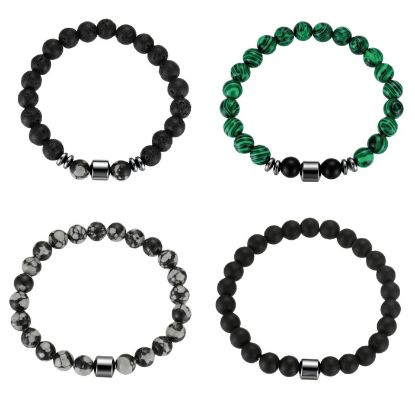 Immagine di BRACCIALE UOMO NAVIGARE 4pz ASSORTITI + SCATOLA REGALO - W2026