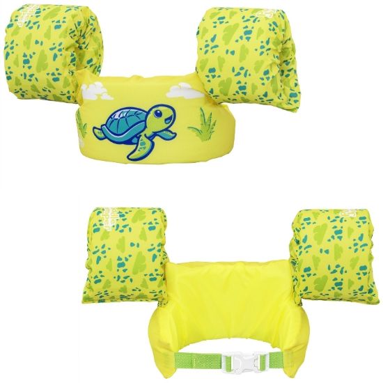 Immagine di GONFIABILI GIUBBETTO SALVAGENTE SAFE TARTARUGA 2-6anni 15-30kg