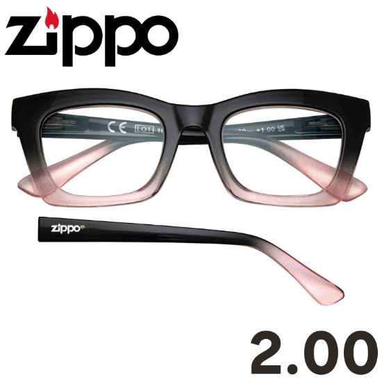 Picture of OCCHIALI GRAD. ZIPPO (da 2.00) 1pz - 31Z-G7-BKR200
