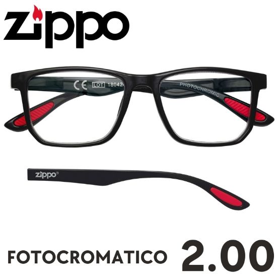 Picture of OCCHIALI GRAD. ZIPPO (da 2.00) 1pz FOTOCROM.- 31Z-G8-F200