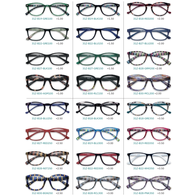 Picture of OCCHIALI GRAD. ZIPPO (da 1.00 a 3.50) 24pz EXPO DA BANCO - 31Z-PD24-AG