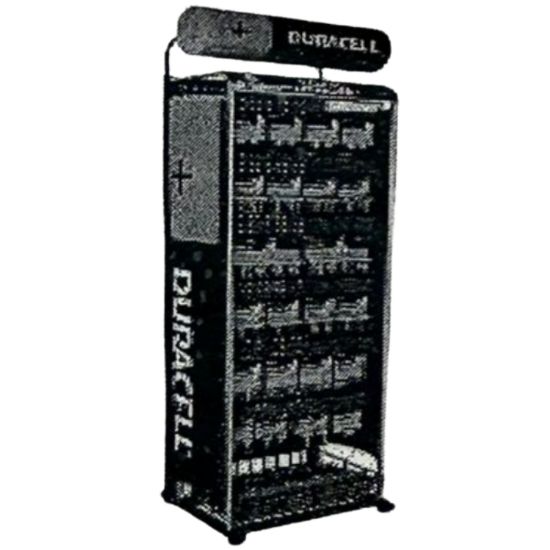 Picture of ESPOSITORE BATTERIE DA TERRA 6colonna x 4ganci DURACELL(acquistando 950euro)