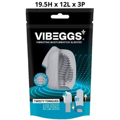 Immagine di VIBRATORE VIBEGGS NAUGHTY NUBS 1pz