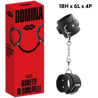 Picture of SEXY MANETTE SIMILPELLE PLAYSURE DOMINA 1pz