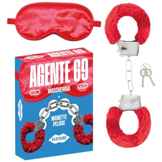 Picture of SEXY PLAYSURE AGENT 69 MINI KIT BONDAGE 1pz