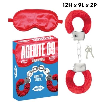 Picture of SEXY PLAYSURE AGENT 69 MINI KIT BONDAGE 1pz