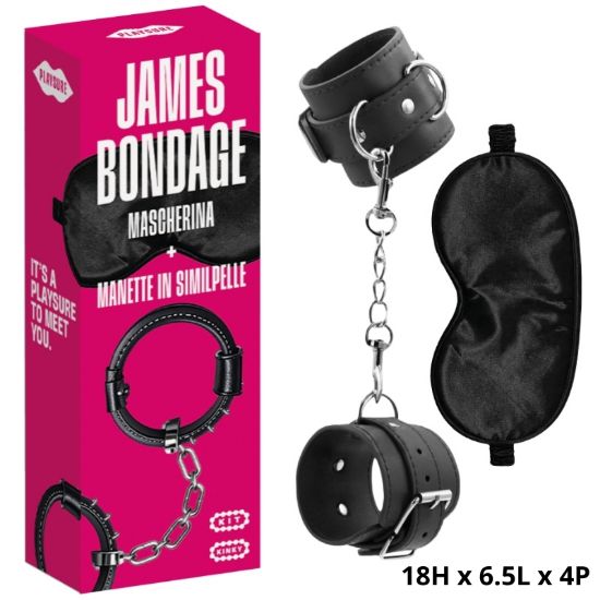 Immagine di SEXY PLAYSURE JAMES MINI KIT BONDAGE 1pz