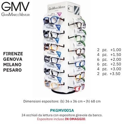 Immagine di OCCHIALI GRAD. PRONTOKIT TIMELESS EXPO A (da 1.00 a 3.50) 24pz