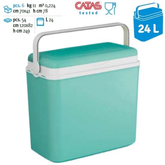 Immagine di FRIGORIFERO PASSIVO 24lt 1pz TURCHESE