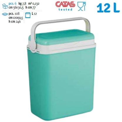 Immagine di FRIGORIFERO PASSIVO 12lt 1pz TURCHESE