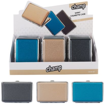 Immagine di PORTASIGARETTE EXPO 12pz CHAMP METAL - 20sigarette