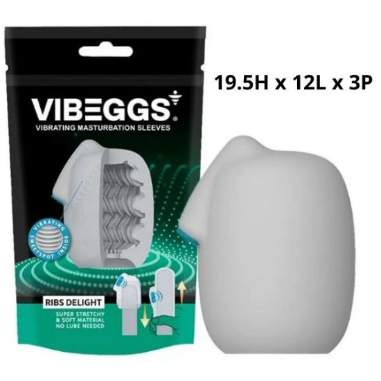 Immagine di VIBRATORE VIBEGGS RIBS DELIGHT 1pz