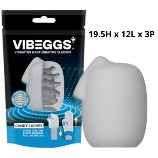 Immagine di VIBRATORE VIBEGGS CANDY CURVES 1pz