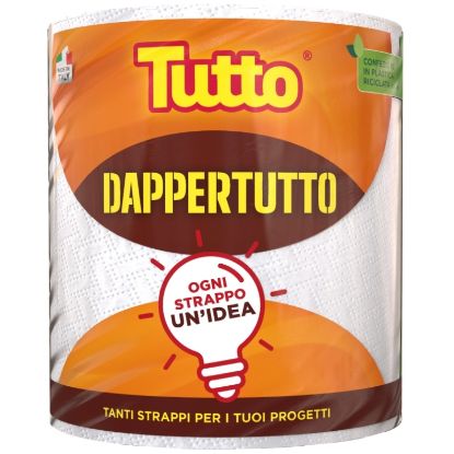 Immagine di CARTA PULITUTTO MAXI ROTOLO 1pz PROFESSIONAL 400 STRAPPI 2VELI