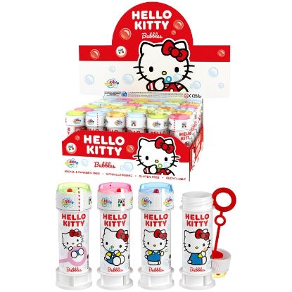 Picture of GIOCHI BOLLE SAPONE CON GIOCO 36pz HELLO KITTY